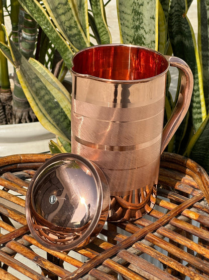 Premium Handcrafted Copper Jug
