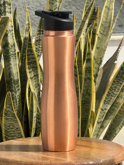 Copper Sipper Water Bottle