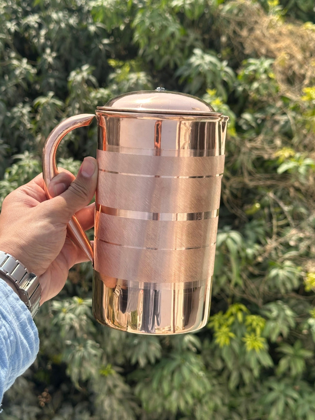 Premium Handcrafted Copper Jug