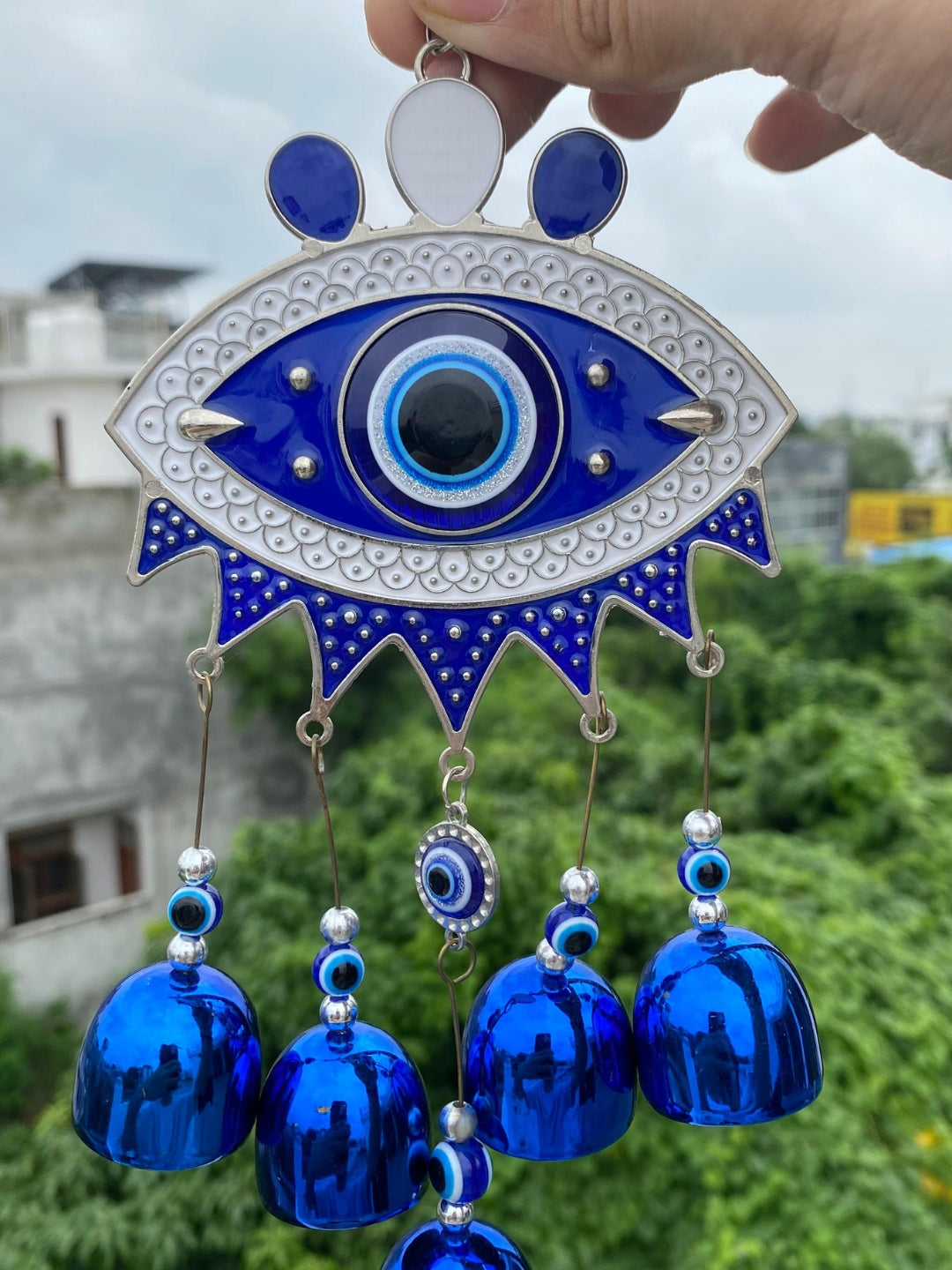 Blue Eye Charm - Evil Eye Wall Hanging