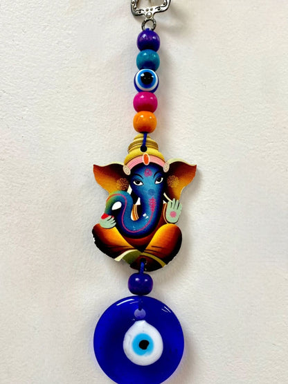 Ganpati Nazar Kavach - Evil Eye Wall Hanging